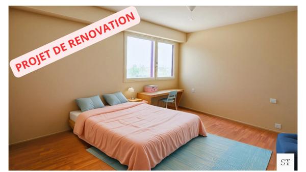 T3 de 62 m² avec potentiel