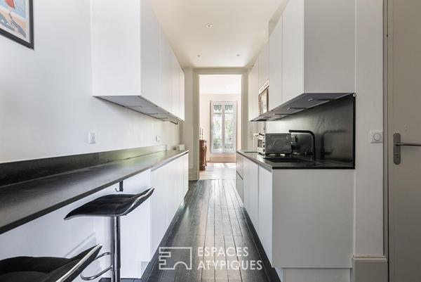 Appartement de caractère rénové et garage au coeur de Toulouse