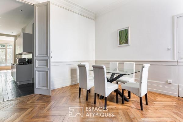 Appartement de caractère rénové et garage au coeur de Toulouse