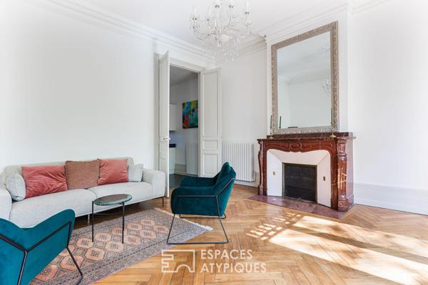Appartement de caractère rénové et garage au coeur de Toulouse