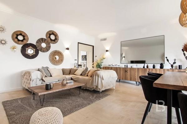 A vendre à Cannes, beau 3P grande terrasse traversant a 2pas des plages