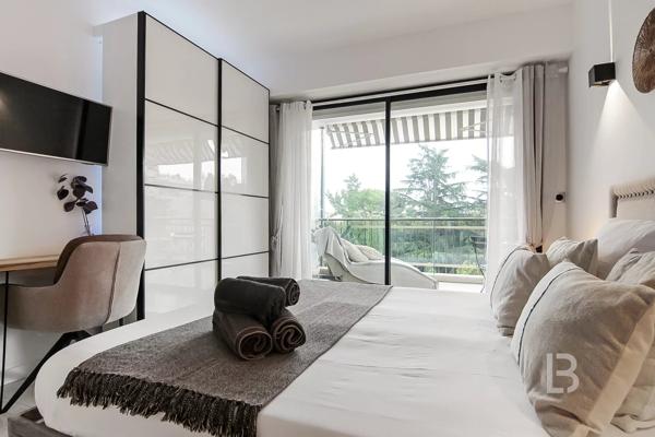 A vendre à Cannes, beau 3P grande terrasse traversant a 2pas des plages