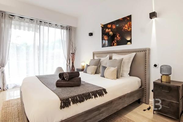 A vendre à Cannes, beau 3P grande terrasse traversant a 2pas des plages