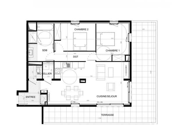 Appartement à vendre 3 pièces 82 m² Baillargues