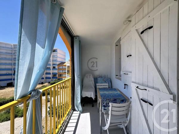 Appartement F2 Bis à vendre  2 pièces - 22,15 m 2   LE BARCARES  - 66