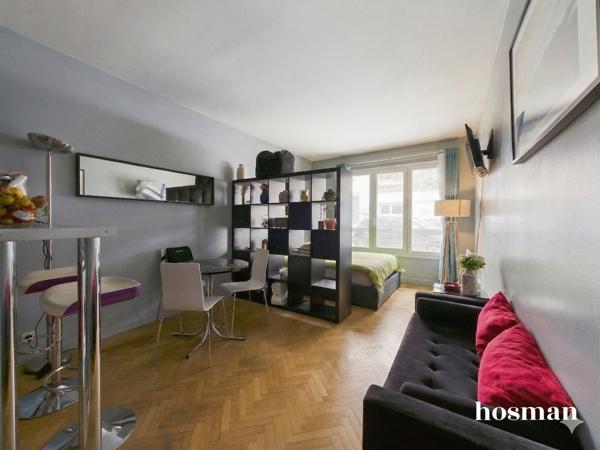Studio meublé de 29 m² - Quartier Gambetta - Rue de la Cour des Noues, Paris 20e