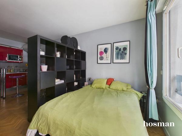 Studio meublé de 29 m² - Quartier Gambetta - Rue de la Cour des Noues, Paris 20e