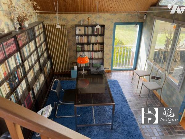 Maison d’architecte familiale – 6 chambres – 208 m² – Grand jardin – Sous-sol total