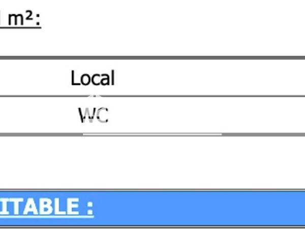 Location Local commercial 1 pièce 28 m² - 1 RUE SAINT ELOI Le Castellet 83330