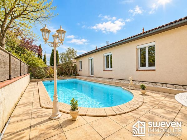 L’UNION - Maison familiale de plain-pied - 4 chambres - piscine