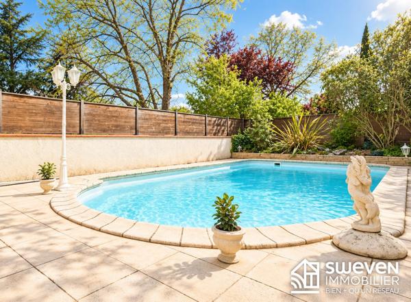 L’UNION - Maison familiale de plain-pied - 4 chambres - piscine
