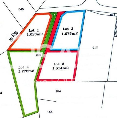 TERRAIN CONSTRUCTIBLE DE 1076 M2