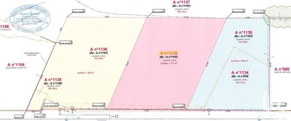Terrain à vendre 777 m² Honnecourt-sur-Escaut