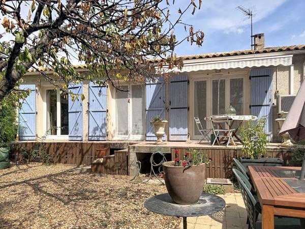 Maison de plain-pied, 3 chambres avec jardin et garage – Secteur Pompignane