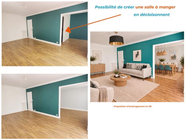 Appartement à vendre 5 pièces 88,95 m² Tours