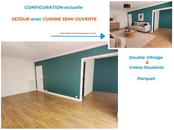 Appartement à vendre 5 pièces 88,95 m² Tours
