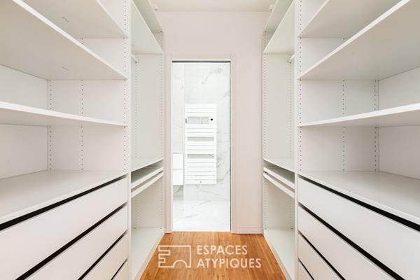 Maison rénovée en contemporain avec piscine sur les coteaux de Lacroix Falgarde