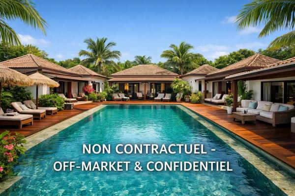 EN EXCLUSIVITE - HOTEL DE CHARME CONFIDENTIEL - 6 SUITES – PLAGE A PIED - SAINT FRANCOIS – CA EN FORTE CROISSANCE – POTENTIEL DE DEVELOPPEMENT