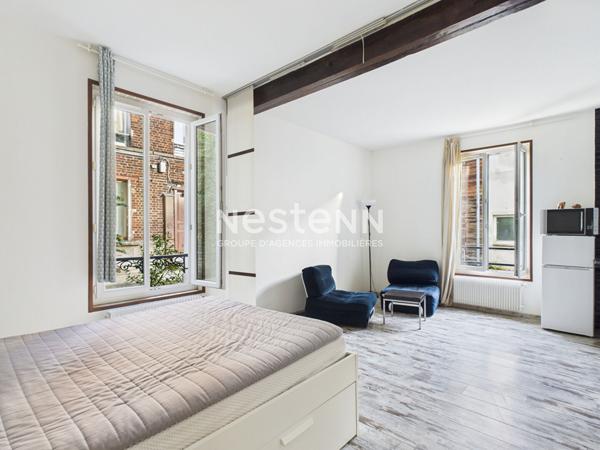À vendre : Charmant studio 28,40m² Paris 19