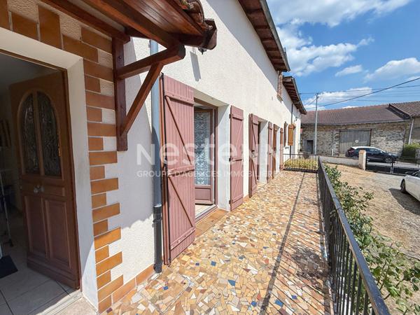 Charmante maison ancienne à rafraîchir à Couzeix - 148 m2 - seconde maison à finir de rénover de 68 m2 - terrain et cour