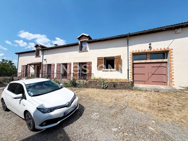 Charmante maison ancienne à rafraîchir à Couzeix - 148 m2 - seconde maison à finir de rénover de 68 m2 - terrain et cour