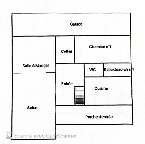 Landaise 5 pièces avec garage sur un terrain de 800m²