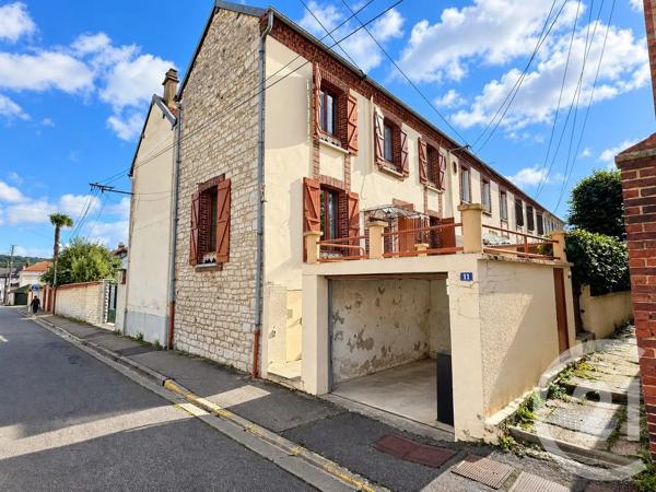Maison à vendre  4 pièces - 68,09 m 2   VERNON  - 27