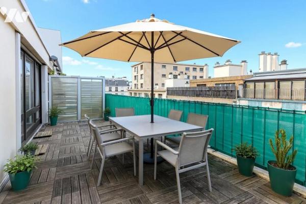 Paris 14e - Plaisance - Studio/2P + Terrasse - 6e Dernier étage - Ascenseur - Cave  +Parking boxé