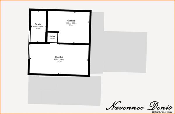 Maison avec jardin à Saint-Pierre-lès-Elbeuf - 2 chambres - 145 600€