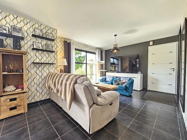 À vendre – Maison contemporaine à Pleuven, 115 m² sur 495 m² de terrain - 4 chambres – vie de plain-pied – proche mer