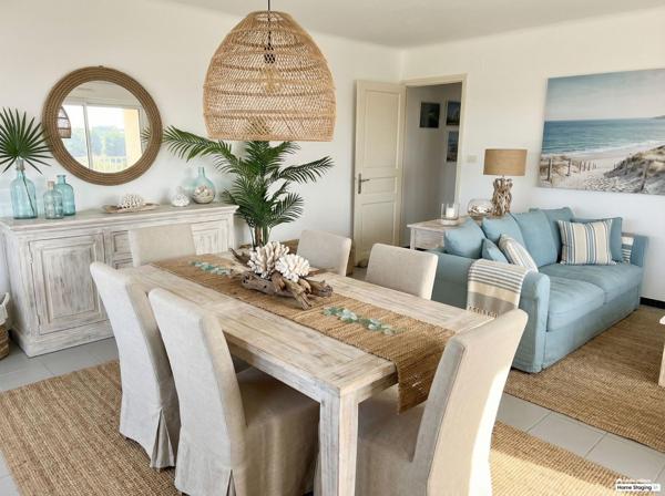 Canet en Roussillon face à la mer, T3 secteur Port de plaisance et Aquarium