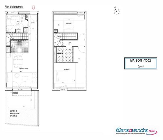 Maison en Duplex | Périgny