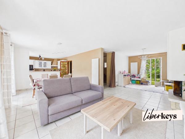 Maison familiale 160 m² – 5 chambres – Terrain de 500 m² – Sous-sol total