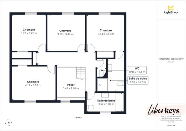 Maison familiale 160 m² – 5 chambres – Terrain de 500 m² – Sous-sol total