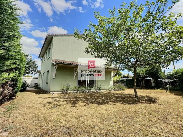 DEPT 33 - MERIGNAC ARLAC - Maison 6 pièce(s) 135 m2 avec jardin de 492m2 et un garage de 25m2