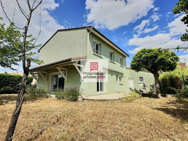 DEPT 33 - MERIGNAC ARLAC - Maison 6 pièce(s) 135 m2 avec jardin de 492m2 et un garage de 25m2