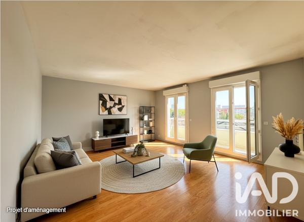 Appartement à vendre 2 pièces 44,83 m² Villeneuve-la-Garenne