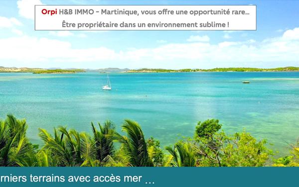 Terrain à vendre    Le François