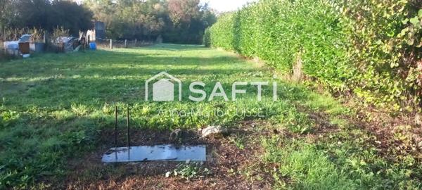 Terrain de 1196m² sur la commune de Thors