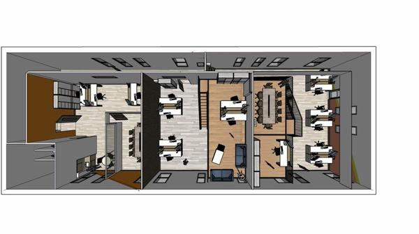 A LOUER - LE HAVRE SUD - BUREAUX - 452 m² divisibles à partir de 89 m² - REFAITS À NEUF