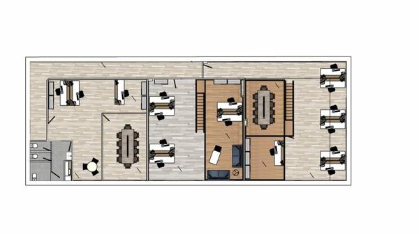 A LOUER - LE HAVRE SUD - BUREAUX - 452 m² divisibles à partir de 89 m² - REFAITS À NEUF
