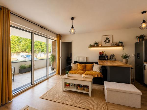 Appartement de 45 m² dans le bourg des Sorinières