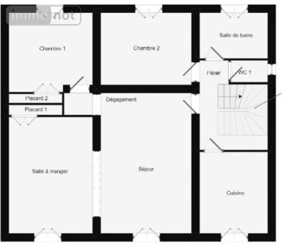 Maison à vendre à Cherbourg-en-Cotentin dans la Manche (50110), ref : 50046-1260