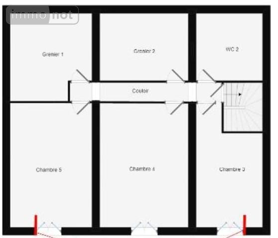 Maison à vendre à Cherbourg-en-Cotentin dans la Manche (50110), ref : 50046-1260