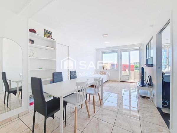 Appartement traversant avec BALCON et CAVE