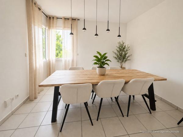 Duplex d'exception – 140 m² habitables (172 m² au sol) – Terrasse, garage, parking – Secteur Mongré