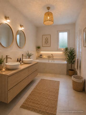 Duplex d'exception – 140 m² habitables (172 m² au sol) – Terrasse, garage, parking – Secteur Mongré
