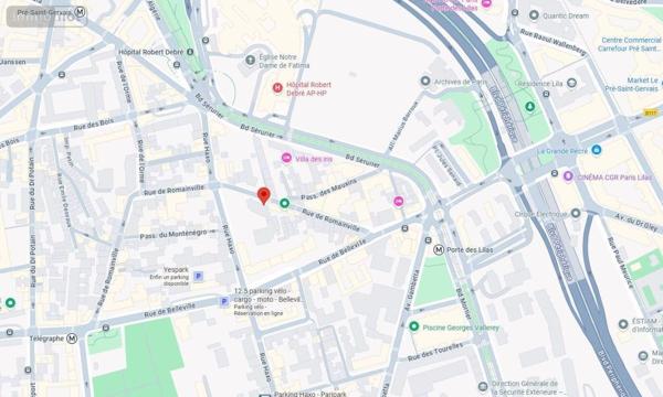 Garage - Parking à vendre à Paris 19e arrondissement à Paris (75019), ref : 75022-873