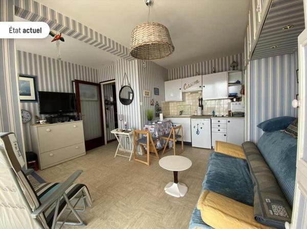 Appartement 153 700 € Les Sables-d'Olonne 1 pièce 21 m² DPE G