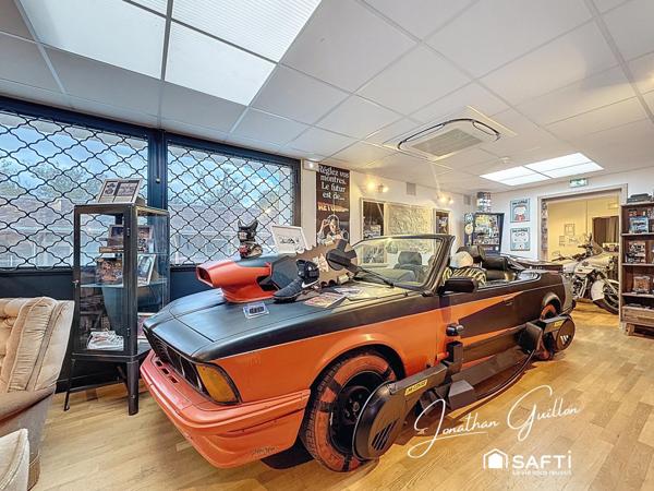 Immeuble composé de locaux commerciaux et d’un appartement – idéal investissement.